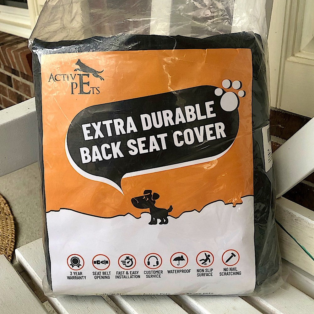 BRAND NEW XL Active Pets Bench Dog Car Seat Cover for Back Seat